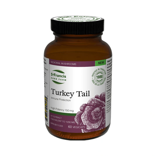 St. Francis Turkey Tail 8:1 Extract 60 Capsules