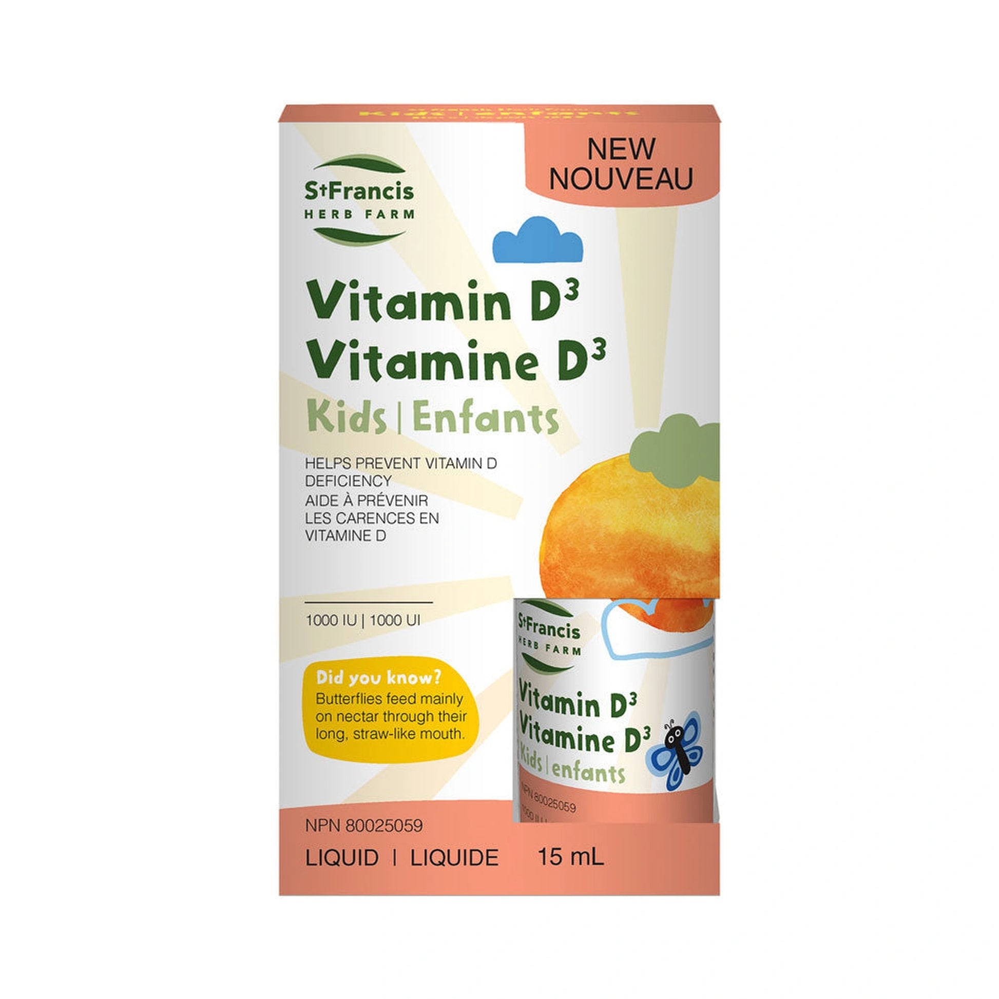 St. Francis Vitamin D3 Kids 15mL