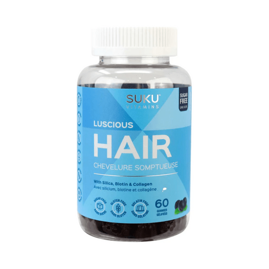 Suku Vitamins Luscious Hair 60 Gummies