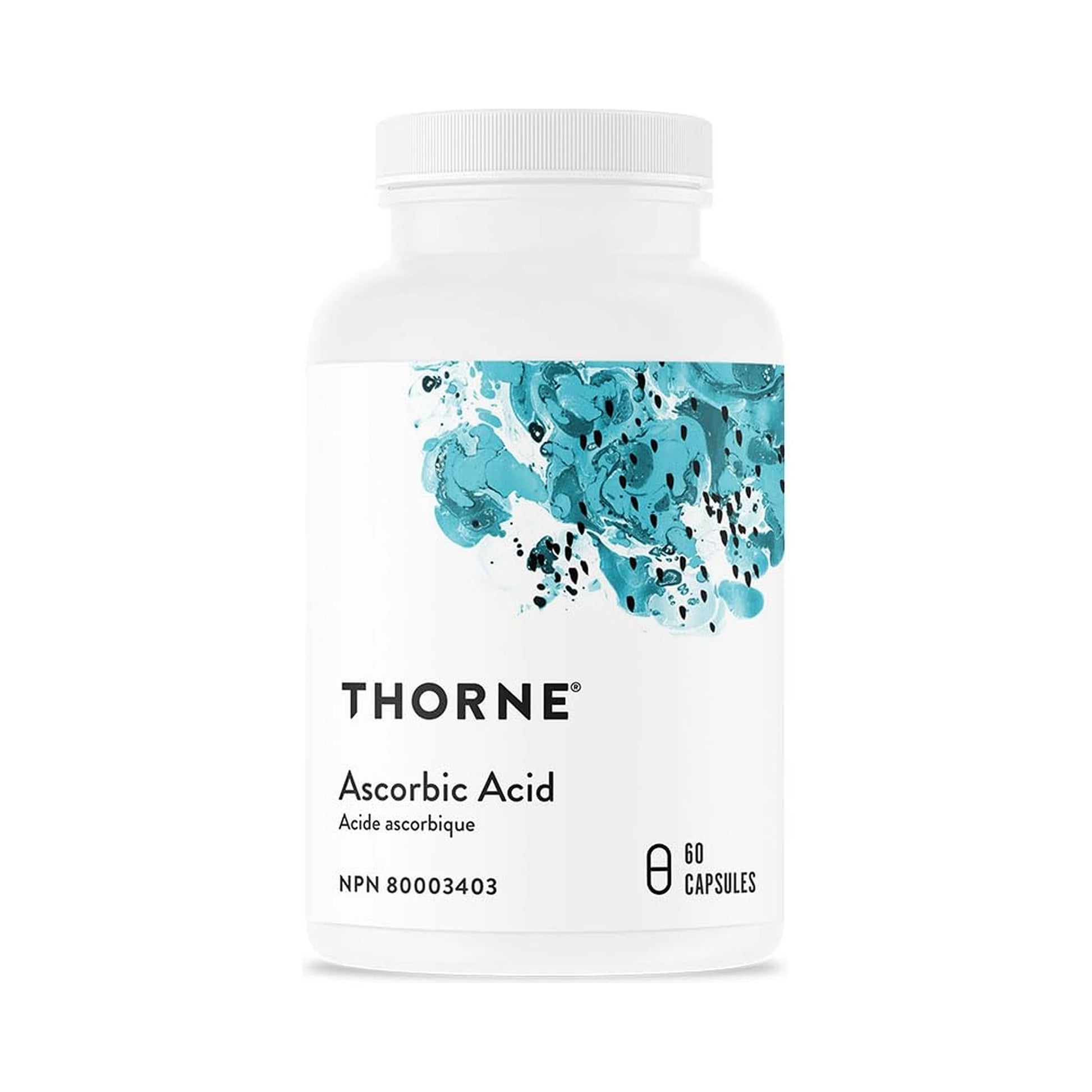 Thorne Ascorbic Acid 60 Capsules