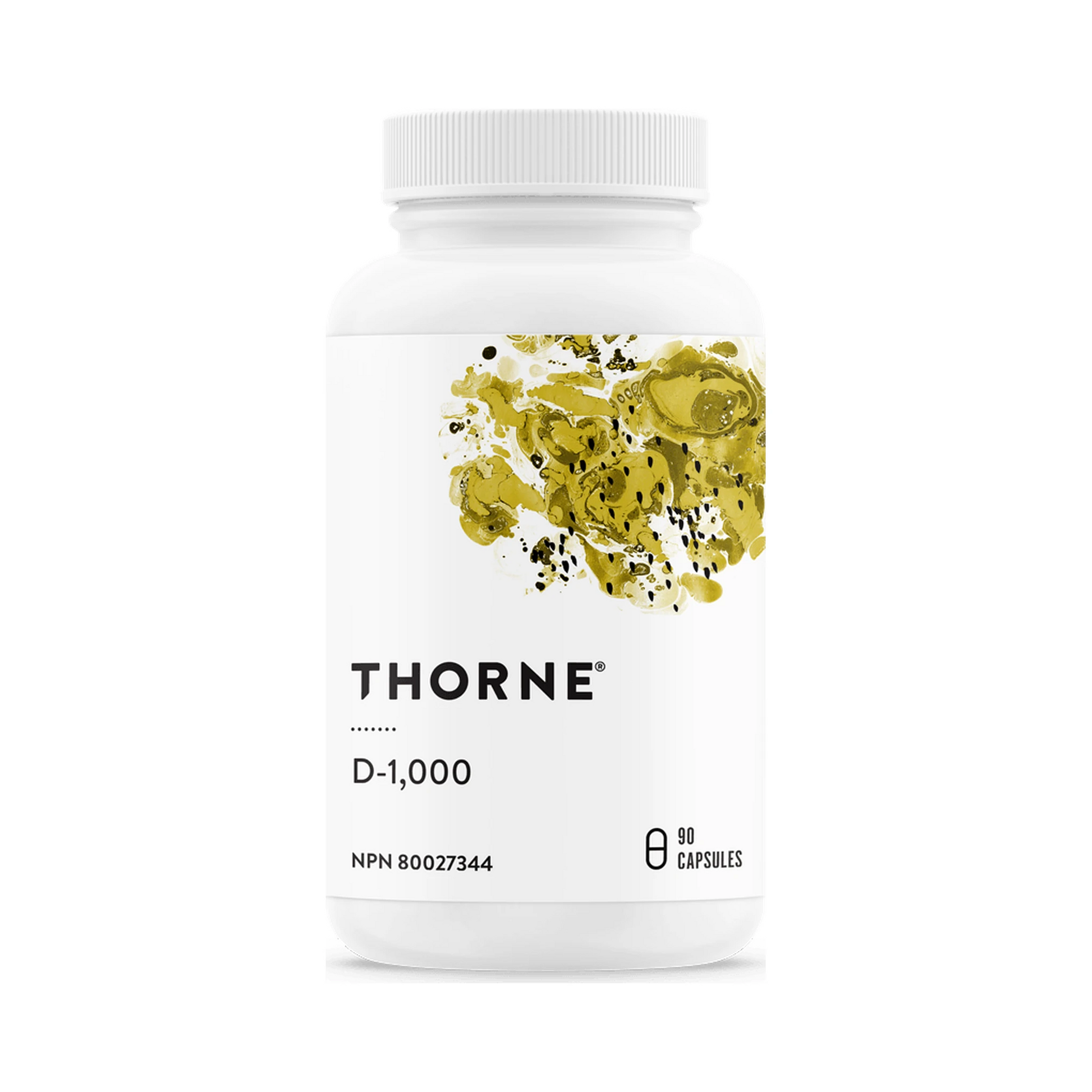 Thorne Vitamin D-1000 90 Capsules