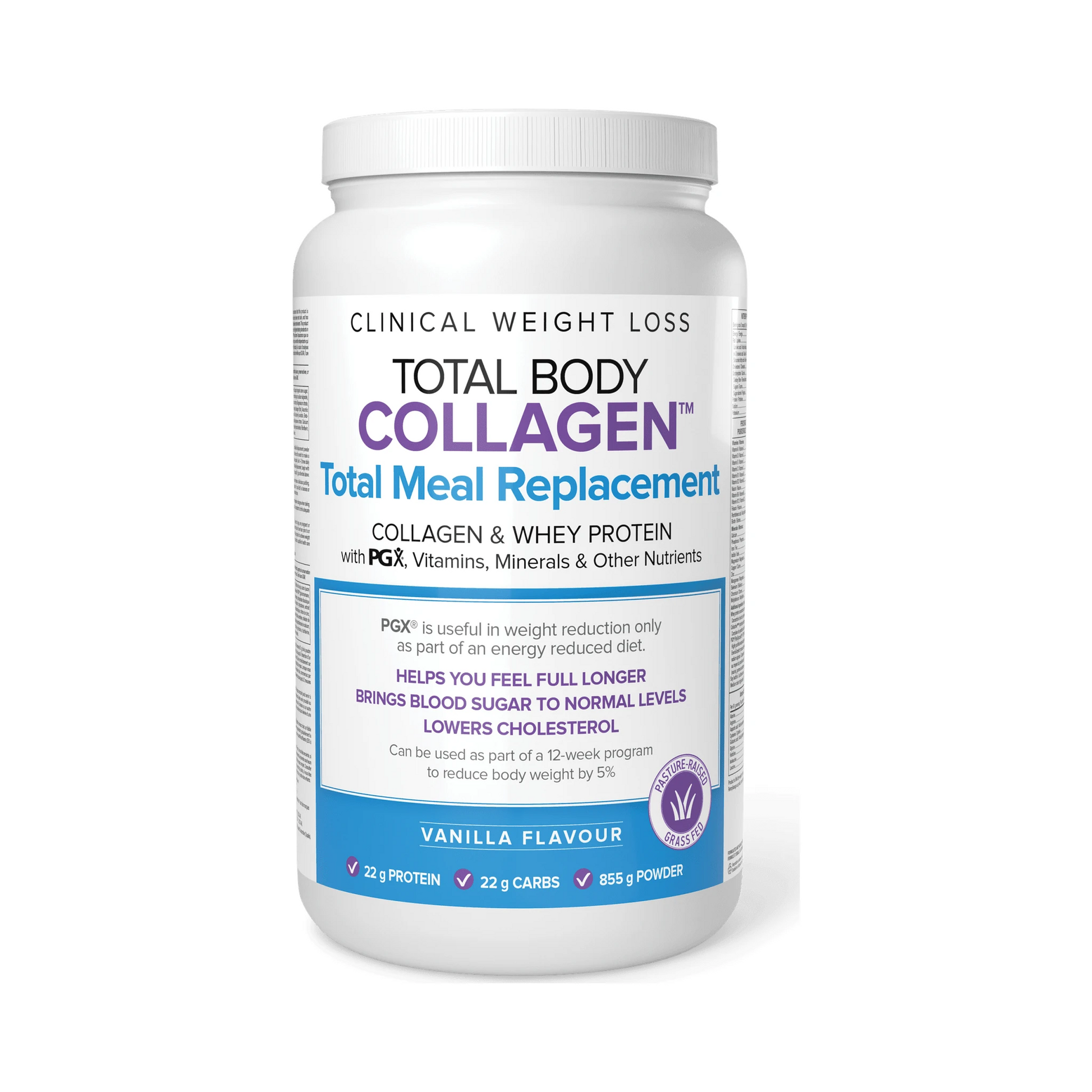 Total Body Collagen Total Meal Replacement Vanilla 855g