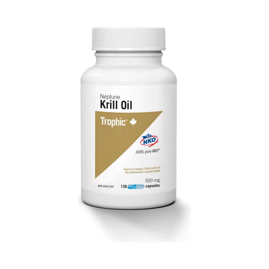 Trophic Krill Oil Neptune 500mg 120 Capsules