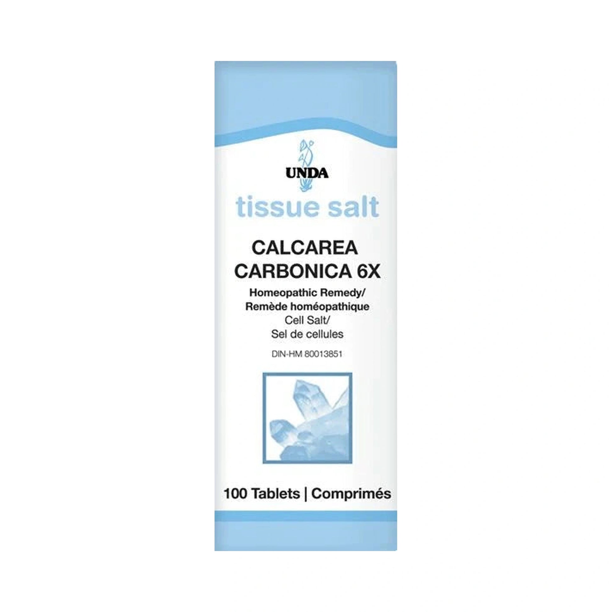 UNDA Calcarea Carbonica 6X 100 Tablets