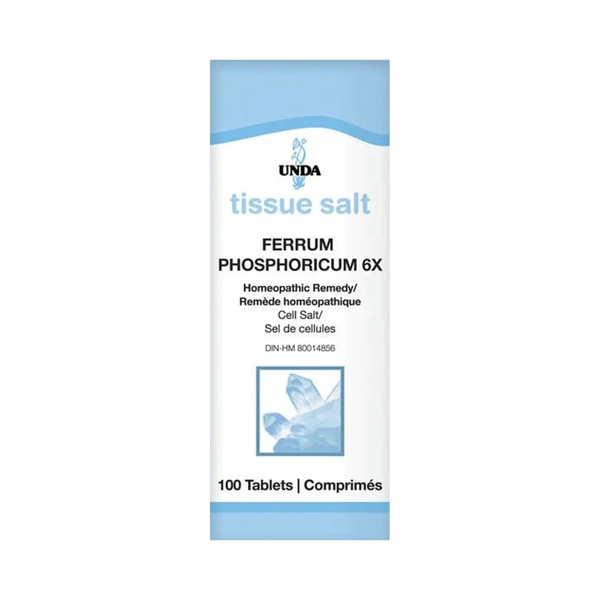 UNDA Ferrum Phosphoricum 6X 100 Tablets