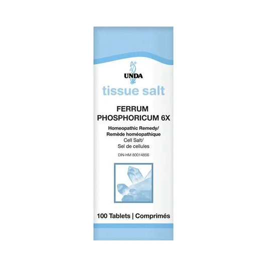 UNDA Ferrum Phosphoricum 6X 100 Tablets