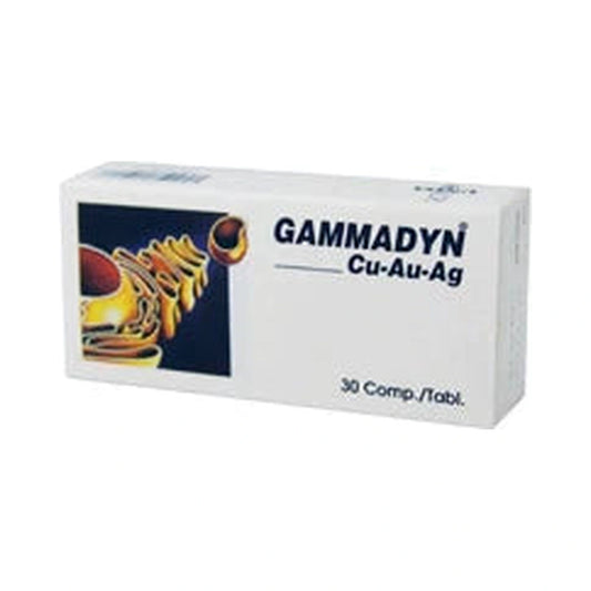 UNDA Gammadyn Cu-Au-Ag 30 Tablets