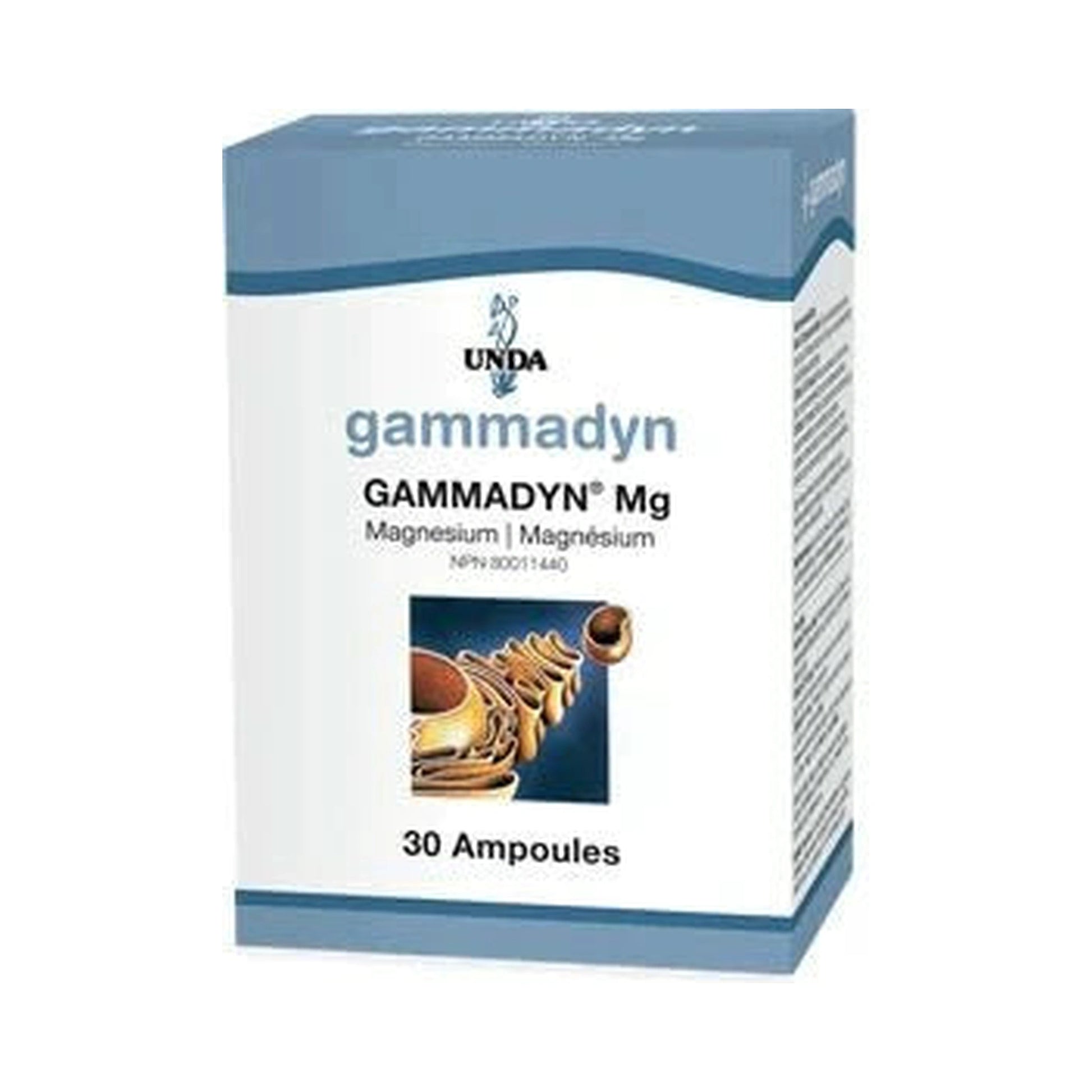 UNDA Gammadyn Mg 30 Ampules