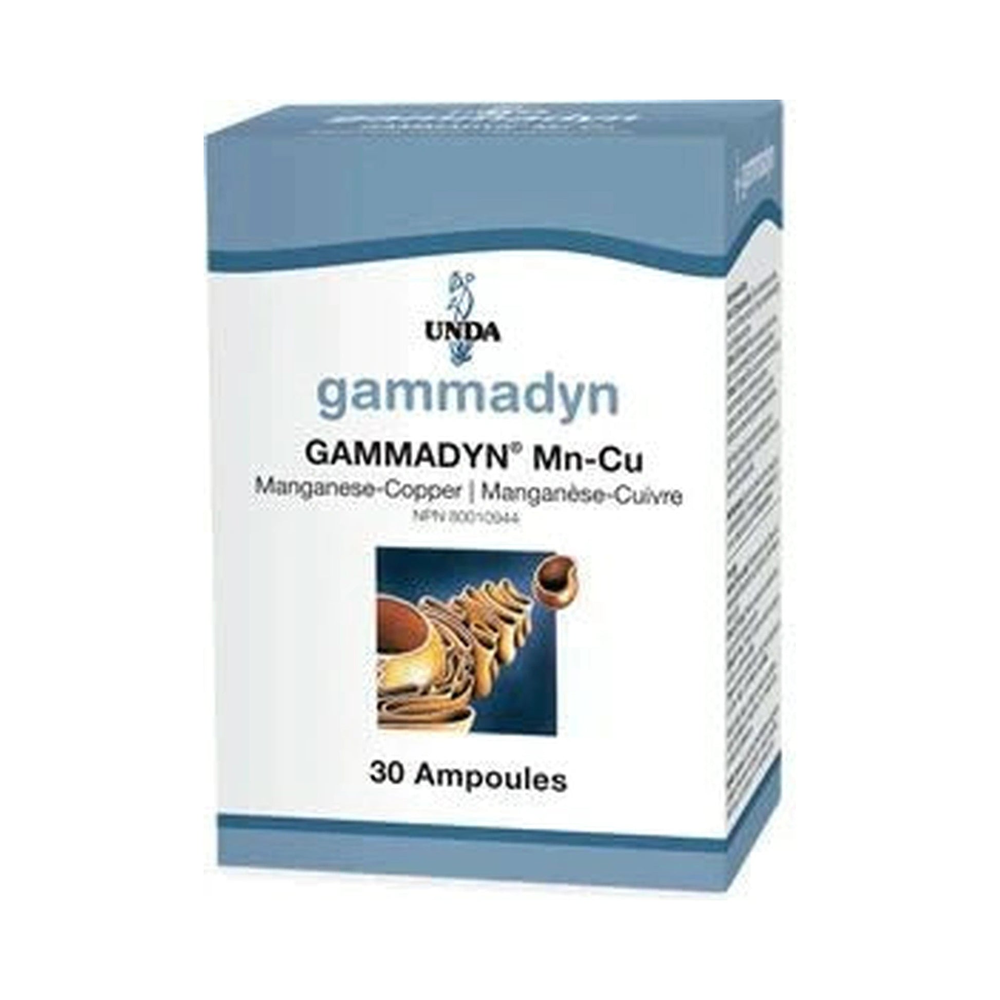 UNDA Gammadyn Mn-Cu 30 Ampules