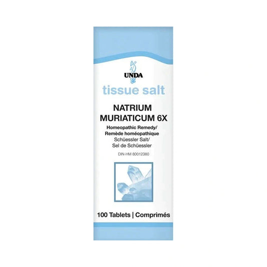 UNDA Natrium Muriaticum 6X 100 Tablets