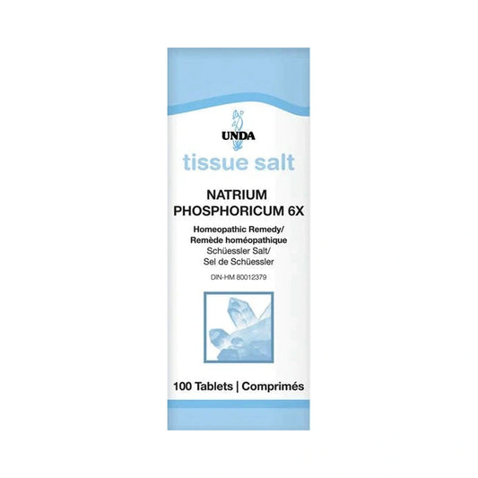 UNDA Natrium Phosphoricum 6X 100 Tablets