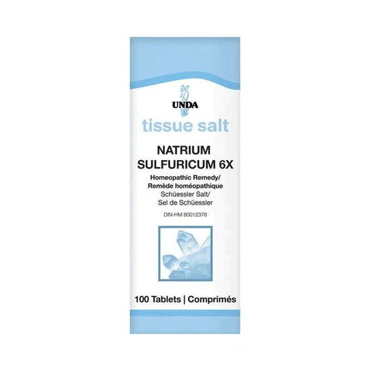 UNDA Natrium Sulfuricum 6X 100 Tablets