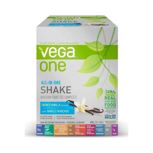 Vega One All In One Shake French Vanilla 10x41g