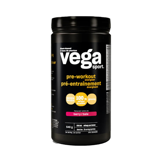 Vega Sport PreWorkout Energizer Berry 540g