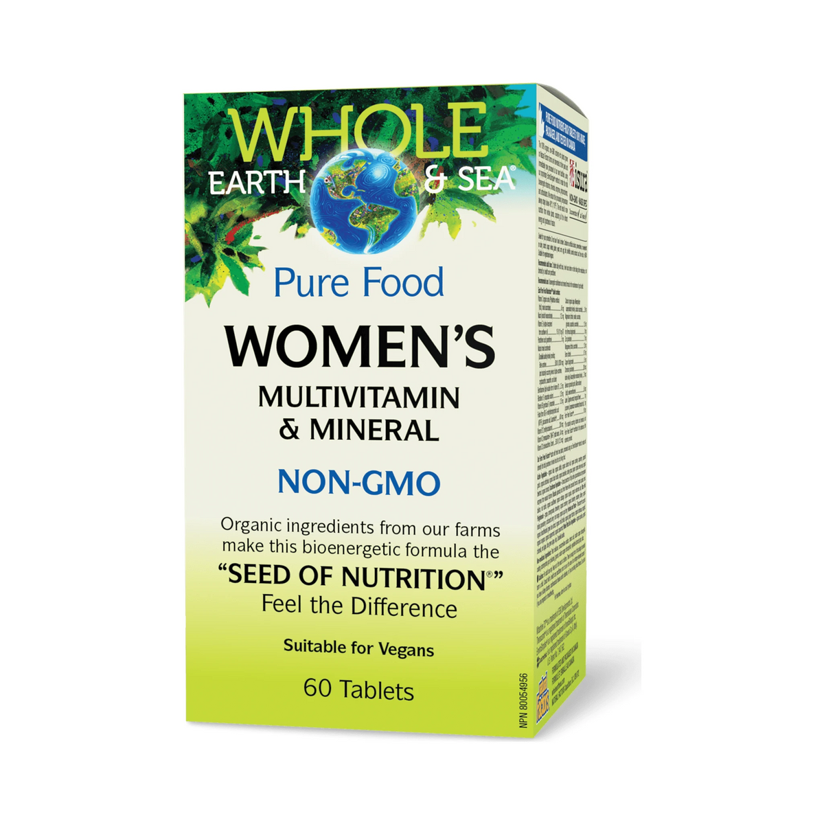 Whole Earth & Sea Women’s Multivitamin & Mineral 60 Tablets