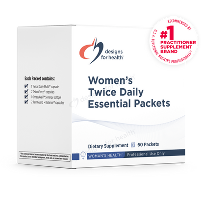 Designs for Health Women's Twice Daily Essential Packets 60 Packets