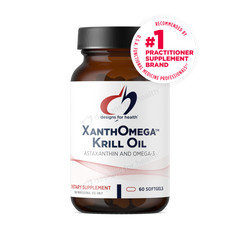 Designs for Health XanthOmega Krill Oil 60 Softgels
