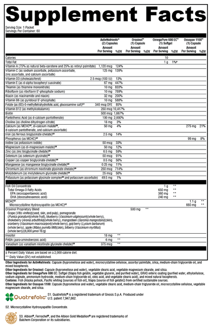 Xymogen ActivEssentials for Women 60 Packets