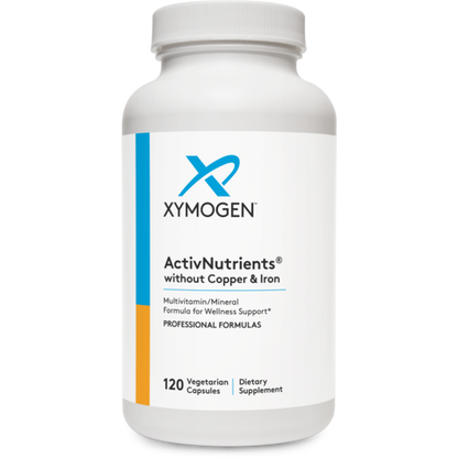 Xymogen ActivNutrients without Copper & Iron 120 Capsules