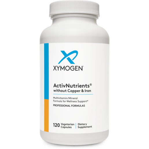 Xymogen ActivNutrients without Copper & Iron 120 Capsules