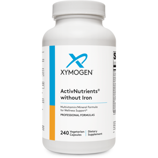 Xymogen ActivNutrients without Iron 240 Capsules
