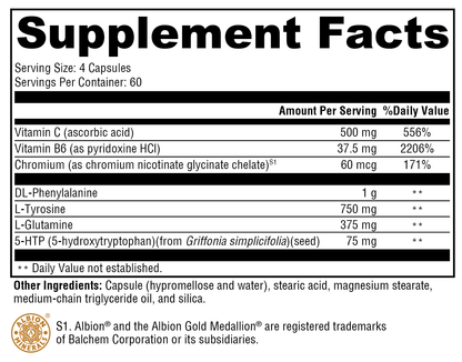 Xymogen Appe-Curb 240 Capsules