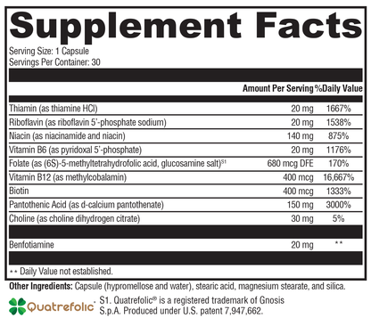 Xymogen B Activ 30 Capsules
