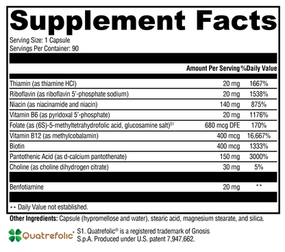 Xymogen B Activ 90 Capsules