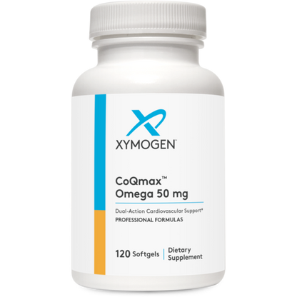 Xymogen CoQmax Omega 50mg 120 Softgels