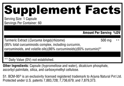Xymogen CurcuPlex-95 60 Capsules