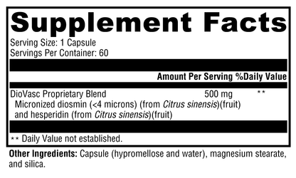 Xymogen DioVasc 60 Capsules