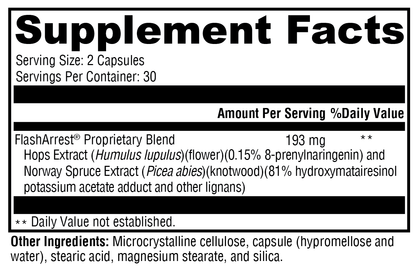 Xymogen FlashArrest 60 Capsules