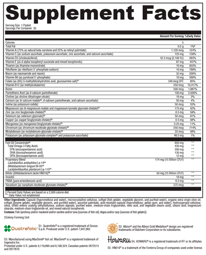 Xymogen Foundation Essentials 30 Packets
