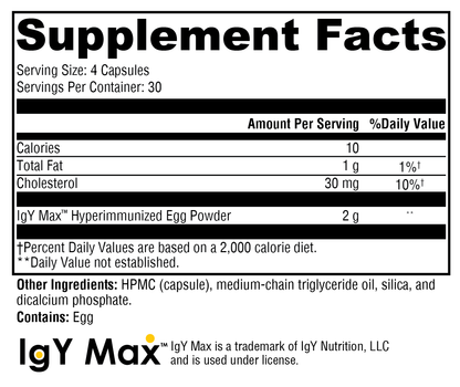 Xymogen IG 26 DF 120 Capsules