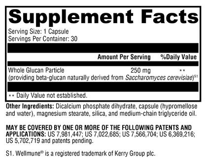 Xymogen ImmunotiX 250 30 Capsules