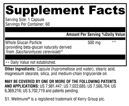 Xymogen ImmunotiX 500 60 Capsules
