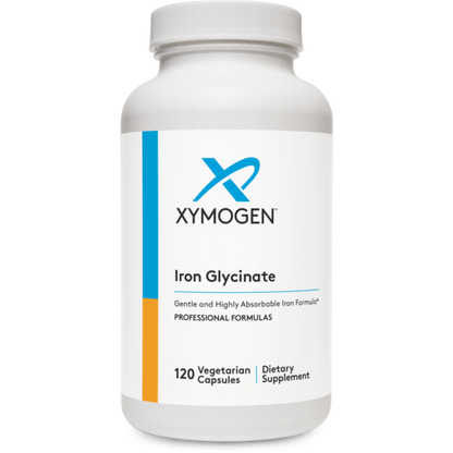 Xymogen Iron Glycinate 120 Capsules