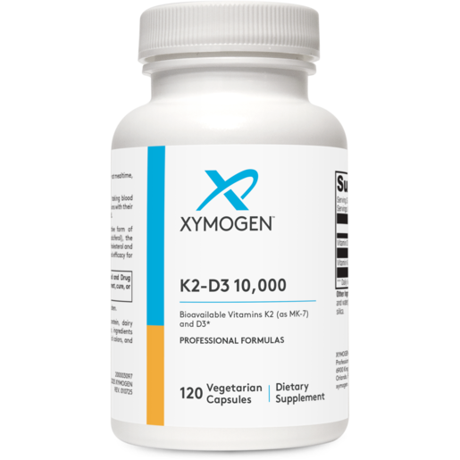 Xymogen K2-D3 10,000 120 Capsules