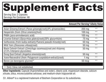 Xymogen MedCaps Menopause 120 Capsules