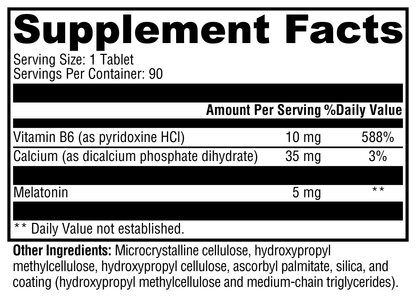 Xymogen Melatonin CR 90 Tablets