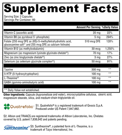Xymogen Mood Food ES 120 Capsules