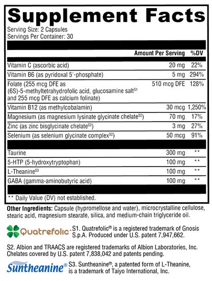 Xymogen Mood Food ES 60 Capsules
