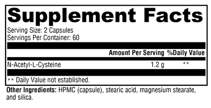 Xymogen NAC 120 Capsules
