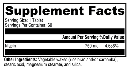Xymogen NiaVasc 750 60 Tablets