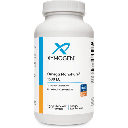 Xymogen Omega MonoPure 1300 EC 120 Softgels