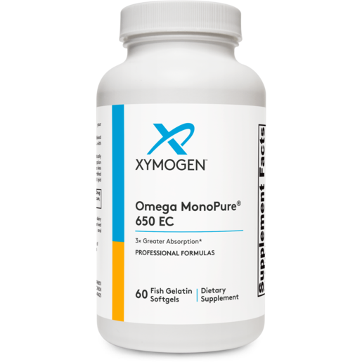 Xymogen Omega MonoPure 650 EC 60 Softgels