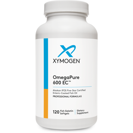 Xymogen OmegaPure 600 EC 120 Softgels