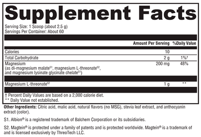 Xymogen OptiMag Neuro Mixed Berry 150g