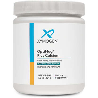 Xymogen OptiMag Plus Calcium Pear 204g