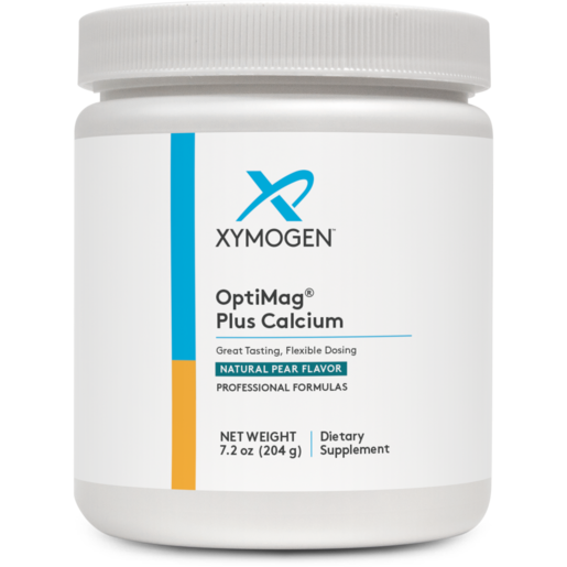 Xymogen OptiMag Plus Calcium Pear 204g